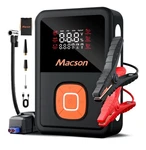 Jump Starter With Air Compressor, 1500A Portable Car Battery, Mode Flashlight. Fixed Price $64.99.