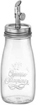Bormioli Rocco Quattro Stagioni 13.5 Ounces Oil Bottle With Steel Genietti Lid. Fixed Price $19.99.