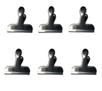 6PCS Stainless Steel Sealing Clips Stationery Length 3 Inch. Fixed Price $9.39.