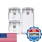 Ball Storage Latch Jars 3-PACK 2133176. Fixed Price $72.54.