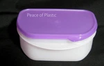 Tupperware New Fridge Half Stackables Deli Stacker Meat Cheese Party Trays. Fixed Price $13.25.