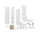 Rev-a-shelf Rv Dm Kit White Series Door Mounting For Trash Cans. Fixed Price $22.00.