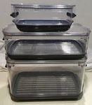 Food Prepworks By Progressive Produce Prokeeper 3 Piece Set W/ Venting. Fixed Price $49.99.