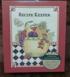 Vtg New Seasons Recipe Keeper Divider Tabs Organizer Binder Fruit Basket Cooking. Fixed Price $18.00.