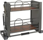 Heavy Duty 24" Pull Down Shelf Organizer Kitchen & Bathroom Storage. Fixed Price $1128.99.