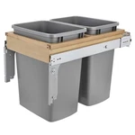 Rev-a-shelf Pullout Top Mount Trash Can W/ Soft-close, 35 Qt., 4WCTM-18BBSCDM2. Fixed Price $208.99.