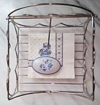 Rare Vintage Pfaltzgraff Wire Napkin Holder Upc 025398711185 Model 187-M22-00. Fixed Price $29.99.