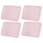 Pyrex 7210-PC 3-CUP Loring Pink Food Storage Replacement Lid (4-PACK). Fixed Price $18.99.