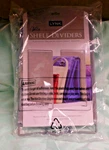 Lynk Vela Shelf Dividers - Gray Closet Organizer (set Of 2) Sliding New. Fixed Price $6.00.