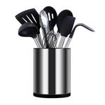 Kitchen Utensil Holder Extra Large Stainless Steel Cooking Silverware Organiz.... Fixed Price $32.32.