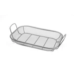 Outset 76359 Stainless Steel Grill Roasting Basket Silver Oval. Fixed Price $45.00.