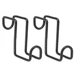 2 Pieces 4 Inch Tack Over Rail Bridle Hooks Heavy Duty Horse Water Bucket. Fixed Price $10.39.