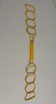 Vintage Tupperware Yellow Replacement Carrying Handle #1365. Fixed Price $7.49.