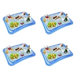 4-PACK Inflatable Ice Serving Bar Coolers For Parties, Salad Bbq Picnic Blue. Fixed Price $17.52.