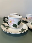 Villeroy & Boch Wild Rose Coffee Tea Cup Saucer Set 4 Cottage Core Granny. Fixed Price $33.11.