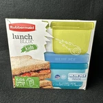 New In Box Rubbermaid Lunch Blox Kids Kit W/ Blue Ice Made Usa. Fixed Price $29.74.