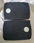 2 Tupperware Rock Serve Containers + Lids 6 Cup 3381B-1 & 3-DIVIDER 3990A-1. Fixed Price $30.00.