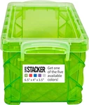 Super Stacker Index Box, 3 5 Inch Cards File Note Holder,. Fixed Price $9.58.