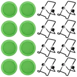 Picowe Plastic Sprouting Lids, Jar 8 X + Holder, Green. Fixed Price $32.62.