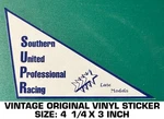 Southern United Professional Racing - Vintage Original Vinyl Decal Sticker. Fixed Price $5.01.