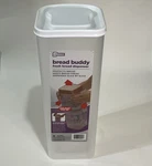 Buddeez Bread Buddy Box Storage Keeper Container White Fresh Bpa Free. Fixed Price $7.99.