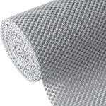 Kitchen Cabinet Liner, Non Adhesive Shelf Paper, 12X20 Ft, Light Gray. Fixed Price $35.54.