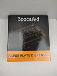Spaceaid 9-INCH And 12-INCH Paper Plate Dispenser Under Cabinet Bamboo.. Fixed Price $10.00.