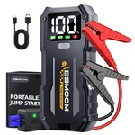Car Jump STARTER,5000A Portable Battery Pack (10.0L GAS/8L D.... Fixed Price $49.43.