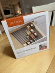 Youcopia Spiceliner Rack Organizer - Universal Fit Gray 10' Roll. Fixed Price $12.99.