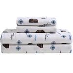 Beatrice Home Fashions Cozy Cabin 4-PIECE Full Microfiber Bedding Sheet Set W.... Fixed Price $90.26.