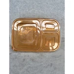 Easylunchboxes 3 Compartment Bento Container Amber Orange Lid Bpa Free. Fixed Price $14.98.