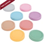 Mouth Mason Jar Lids - Chefbee 8PCS Wide, Multicolored. Fixed Price $9.36.
