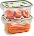 Snips Set Of Rectangular Food Containers, 1.2L Each, Made Italy, Bpa-free. Fixed Price $18.99.