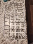 Baflan- Matte White Metal-tea Organizer. Fixed Price $24.00.