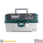 3 Tray Tackle Box Fishing Kit Adjustable Compartments Bulk Storage Easy Access. Fixed Price $54.39.