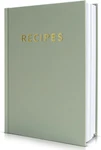 Zicoto Aesthetic Blank Recipe Book With Waterproof Cover - Sage Green. Fixed Price $21.89.