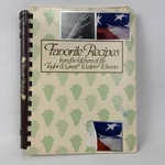 Favorite Recipes Ring Bound From The Kitchens Of Taylor & Great Western Win. Fixed Price $7.20.