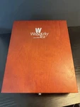 Wissotzky Tea Wooden Box With Compartments, Latch Closure, Storage. Fixed Price $9.99.