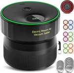 2025 Upgraded Mason Jar Vacuum Sealer, Electric For Black. Fixed Price $50.05.