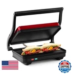 Holstein Housewares 2-SLICE Electric Griddle Non-stick Sandwich Maker. Fixed Price $84.05.