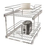 Rev-a-shelf Kitchen Cabinet Pullout Organizer, X In, 5WB2-1822CR-1. Fixed Price $146.99.