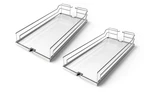 Kessebohmer 2500130 Arena 10"W Dispensa Trays For Cabinet Pull - White. Fixed Price $244.20.