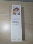 Brightroom Expandable Drawer Dividers-white PLASTIC-2 Count-expands 15.2"-21.1". Fixed Price $11.00.