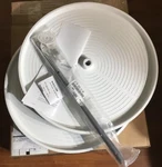 Rev-a-shelf LD-2062-24-1 Lazy Daisy 24" Diameter Full Circle Two White. Fixed Price $57.98.