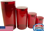 Tightvac Set Of 4 Airtight Storage Containers Multi-use Vacuum Seal Food Saver. Fixed Price $98.85.