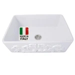 Nantucket Sinks Farmhouse 33 Inch White Apron Kitchen Sink, Singl.... Fixed Price $1420.11.