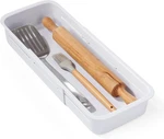 Youcopia Drawerfit Sliding Bin, Expandable Adjustable Kitchen Stora. Fixed Price $74.64.