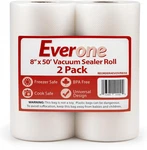 Vacuum Sealer Bags Roll 8" X 50' For Food Saver And Sous Vide, Bpa Free, Heavy. Fixed Price $31.27.