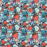 Multicolour Sweet Candy Strawberry Love Sewing Quilting Cotton Fabric 1/2 Yard. Fixed Price $9.73.