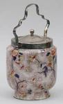 Antique Hancock & Son Coronaware Chintz Biscuit Barrel Jar Bucket Art Deco. Fixed Price $125.00.